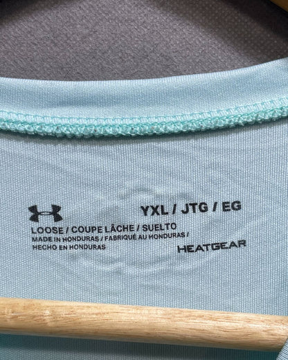Under Armour Blue Sport For Women T Shirt L - Preloved Labels