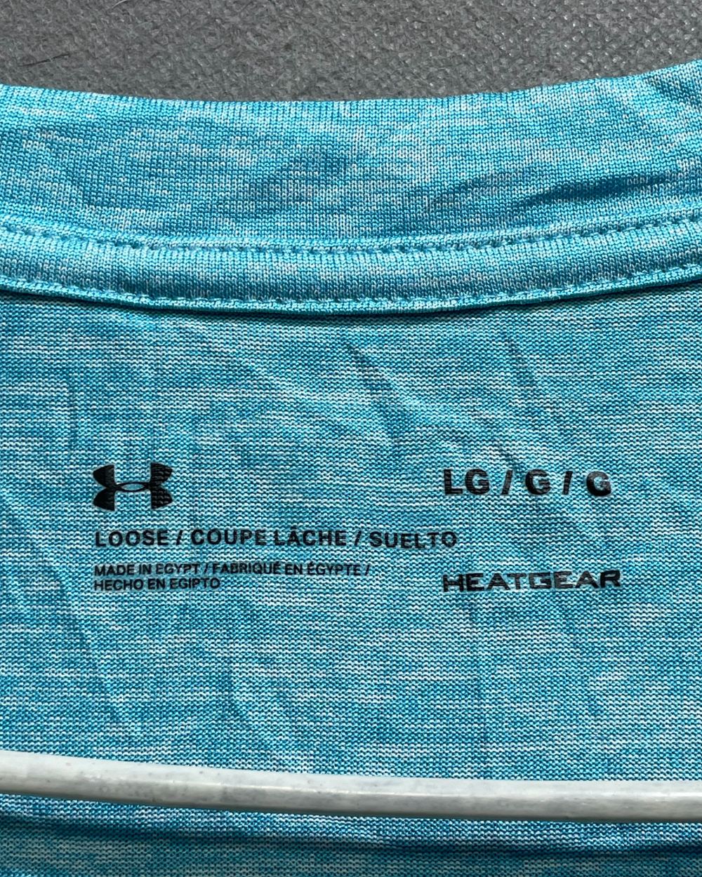 Under Armour Blue Sport For Women T Shirt L - Preloved Labels