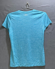 Under Armour Blue Sport For Women T Shirt L - Preloved Labels