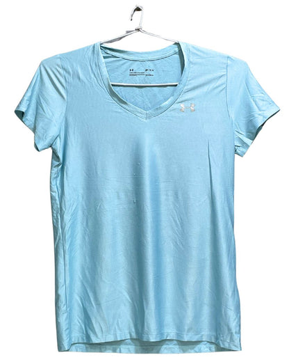 Under Armour Blue Sport For Women T Shirt M - Preloved Labels