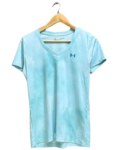Under Armour Blue Sport For Women T Shirt Medium - Preloved Labels
