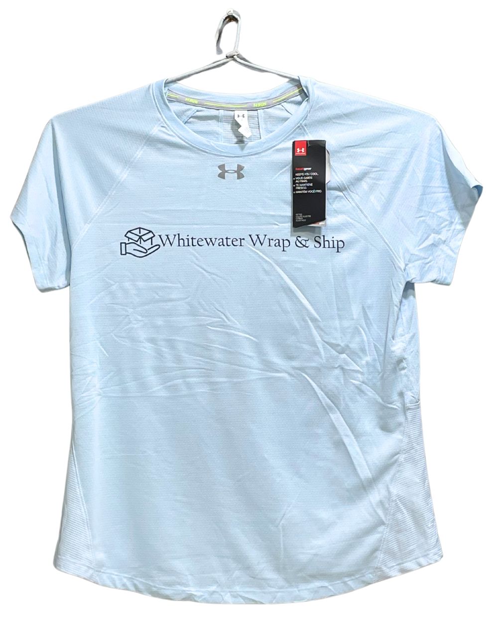 Under Armour Blue Sport For Women T Shirt Medium - Preloved Labels