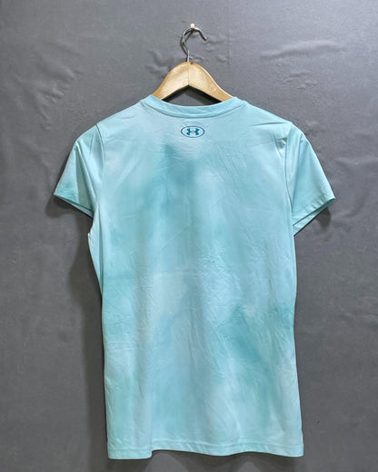 Under Armour Blue Sport For Women T Shirt Medium - Preloved Labels