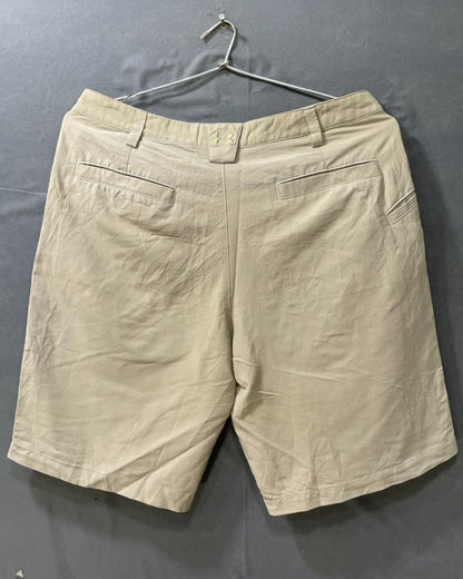 Under Armour Cream Cotton Short For Men L - Preloved Labels