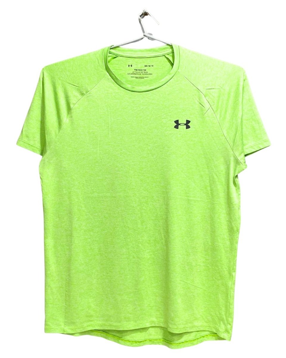 Under Armour Green For Men Sports T Shirt M - Preloved Labels