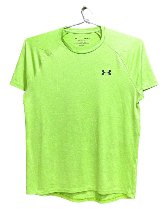 Under Armour Green For Men Sports T Shirt M - Preloved Labels