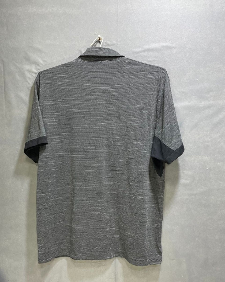 Under Armour Grey Polyester Sport Polo T Shirt For Men X Large - Preloved Labels