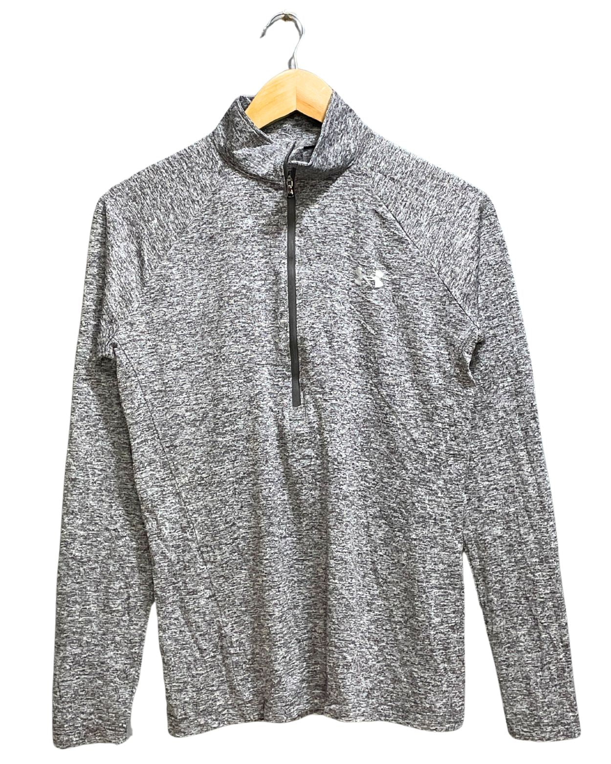 Under Armour Grey Sport For Women T Shirt Medium - Preloved Labels