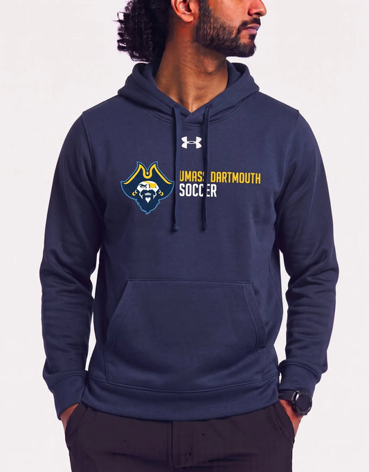 Under Armour Men Cotton Fleece Blue Hoodie M – Preloved Labels
