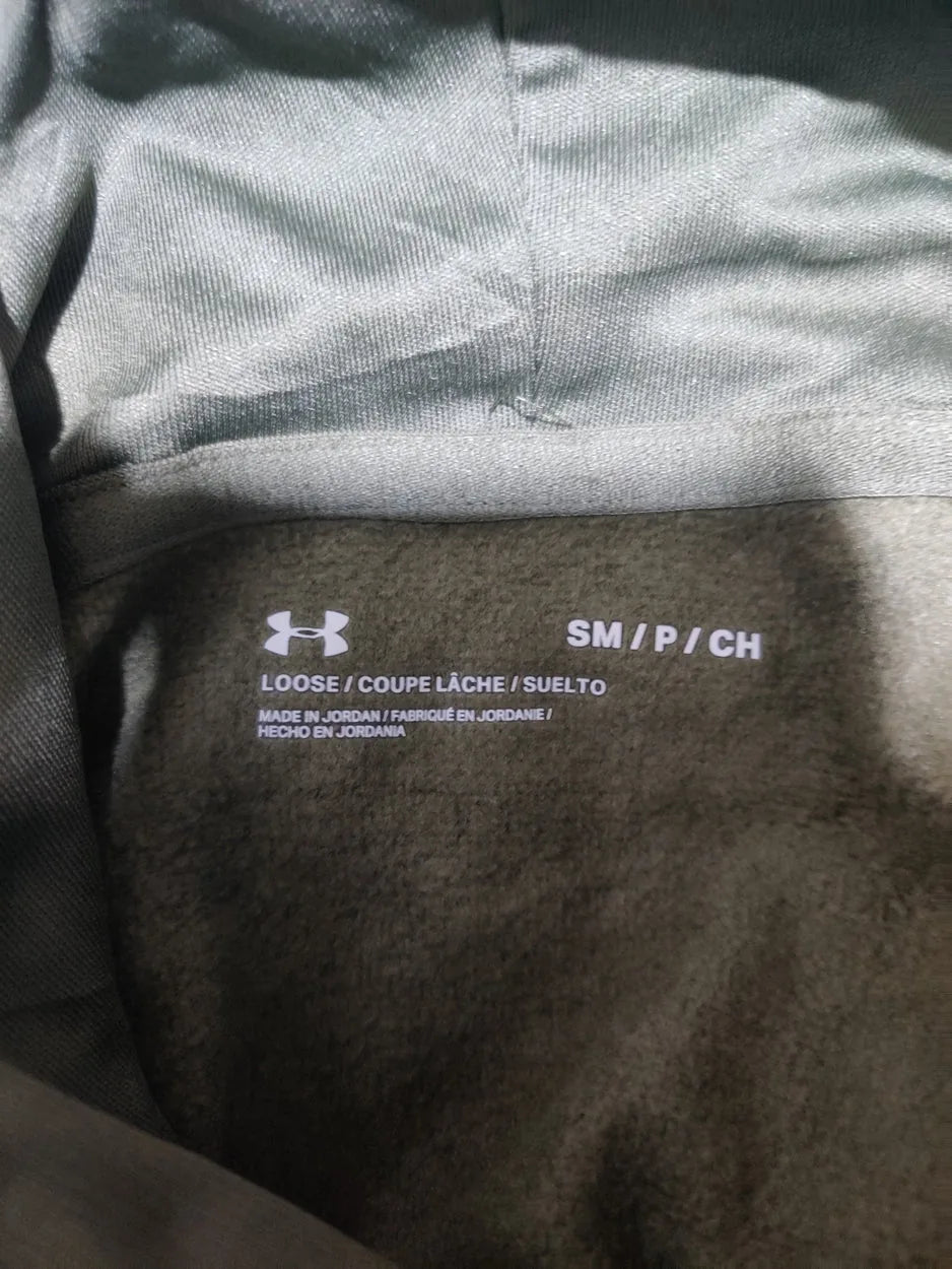Under Armour Men Cotton Fleece Green Hoodie S – Preloved Labels (view 3)