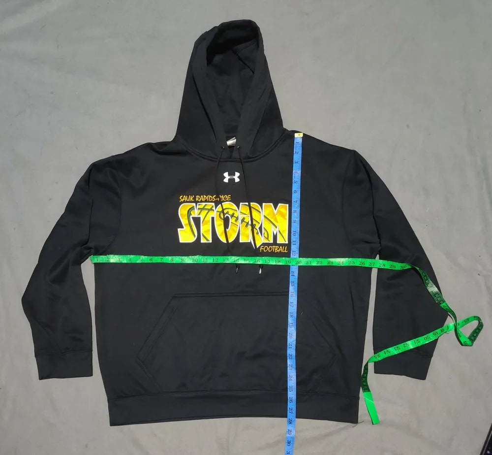 Under Armour Men Sport Black Hoodie XL – Preloved Labels (view 4)