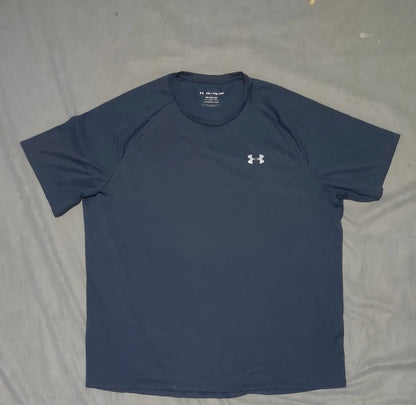 Under Armour Men Sport Blue T Shirt 2XL – Preloved Labels (view 2)