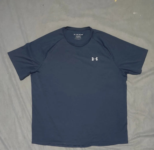 Under Armour Men Sport Blue T Shirt 2XL – Preloved Labels (view 2)