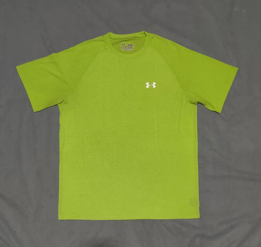 Under Armour Men Sport Green T Shirt M – Preloved Labels (view 2)