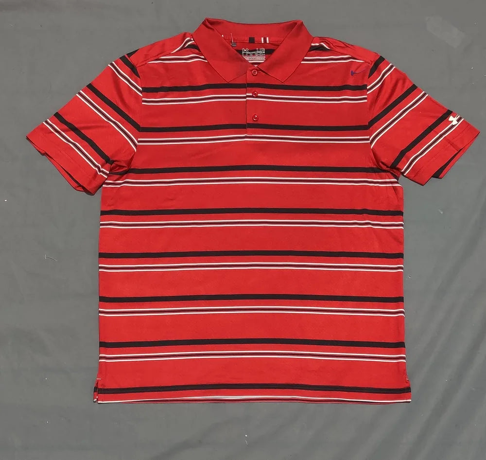 Under Armour Men Sport Red Polo T Shirt L – Preloved Labels (view 2)