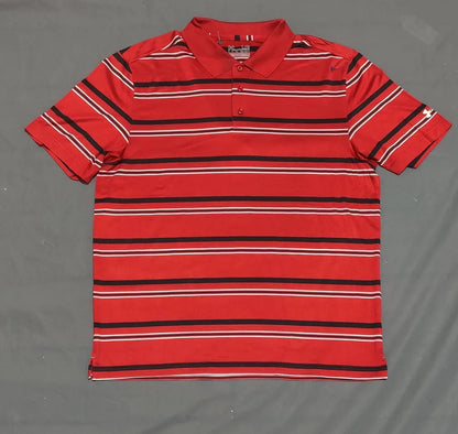 Under Armour Men Sport Red Polo T Shirt L – Preloved Labels (view 2)