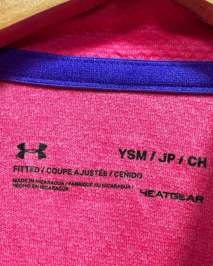 Under Armour Pink Cotton For Girl T Shirt 5 Years - Preloved Labels