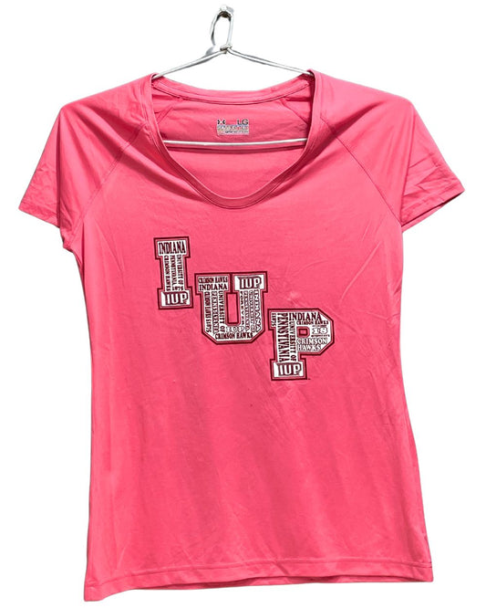 Under Armour Pink Sport For Women T Shirt L - Preloved Labels