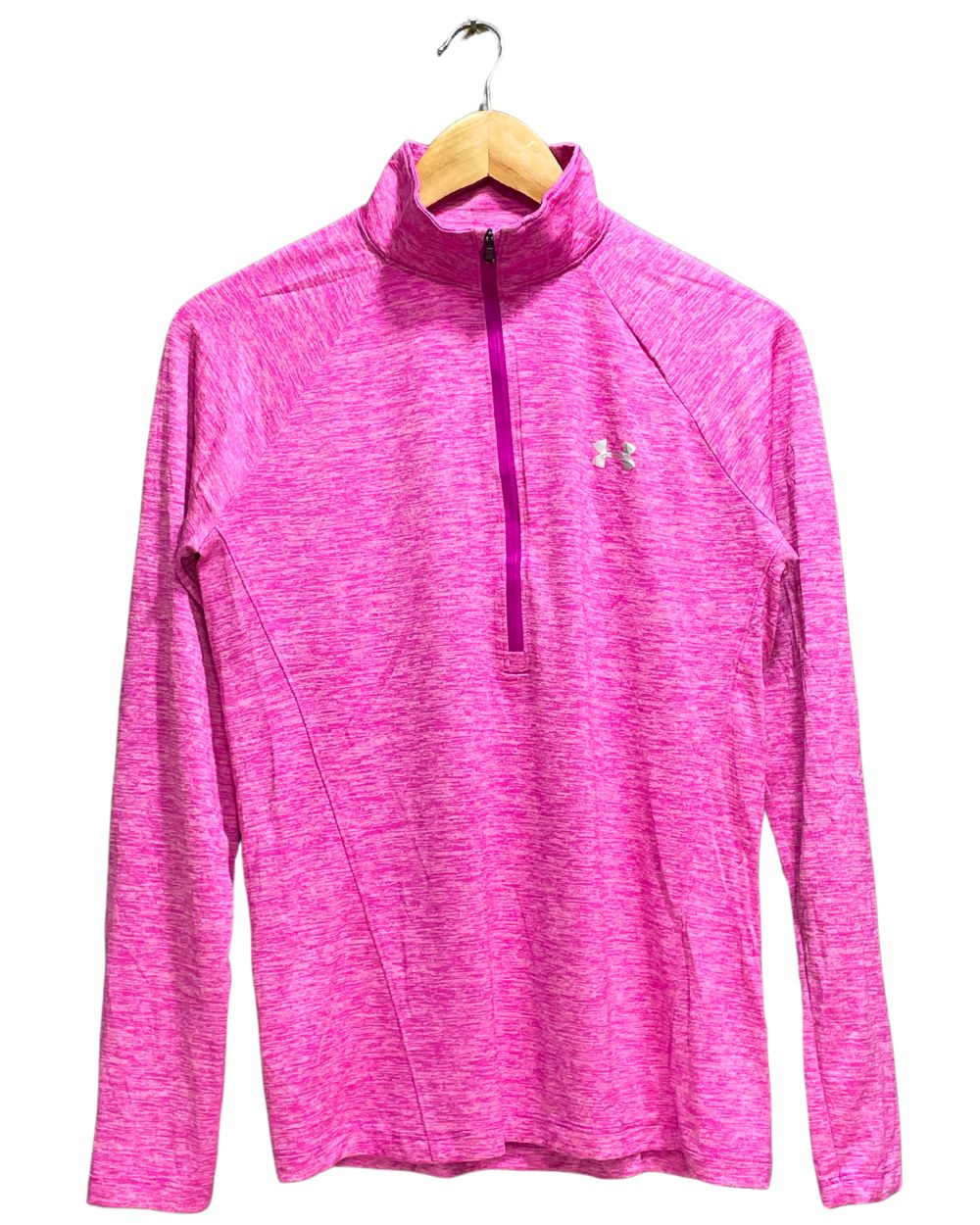 Under Armour Pink Sport For Women T Shirt M - Preloved Labels