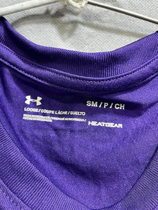 Under Armour Purple For Men Sports T Shirt M - Preloved Labels