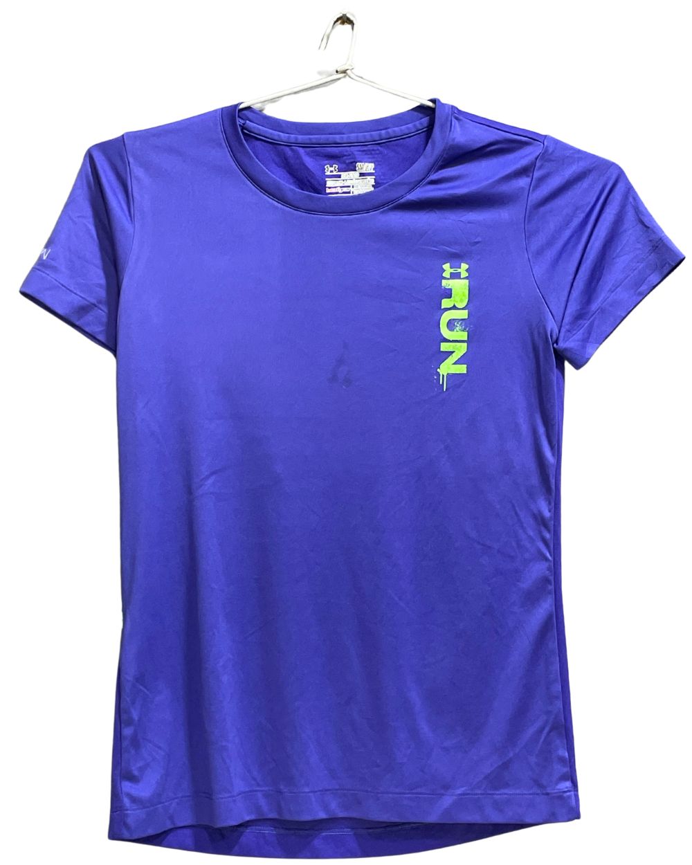 Under Armour Purple Sport For Women T Shirt Medium - Preloved Labels