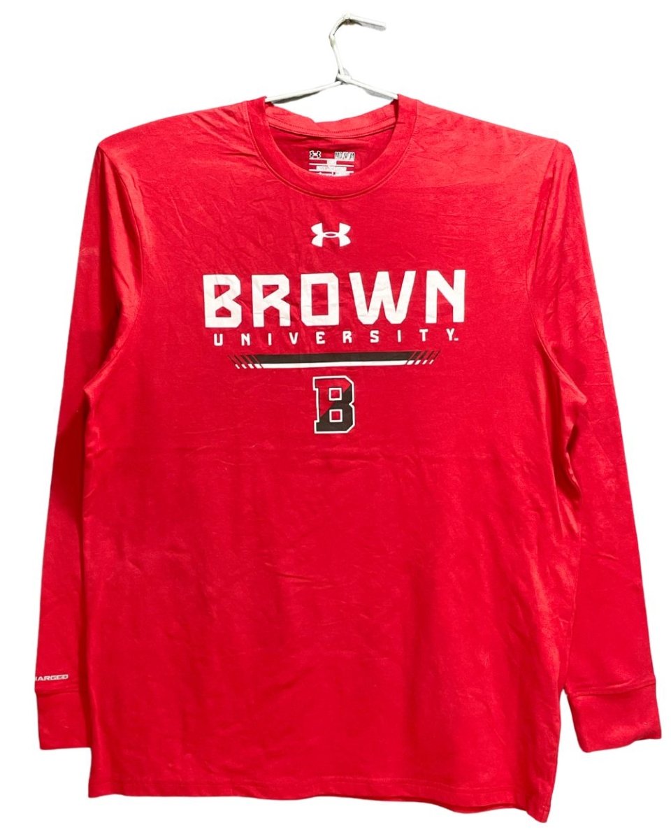 Under Armour Red For Men Sports T Shirt M - Preloved Labels