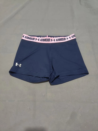 Under Armour Women Blue Sport Short – Preloved Labels (view 2)