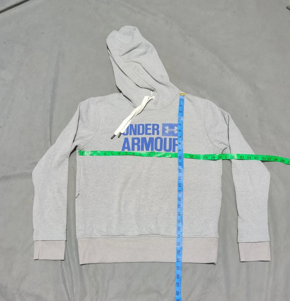 Under Armour Women Cotton Fleece Gray Hoodie S – Preloved Labels (view 4)
