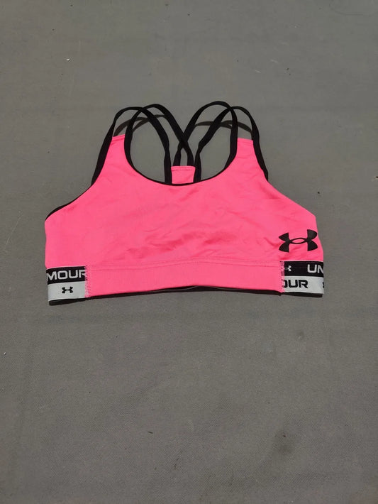 Under Armour Women Pink Sport Bra S – Preloved Labels (view 2)