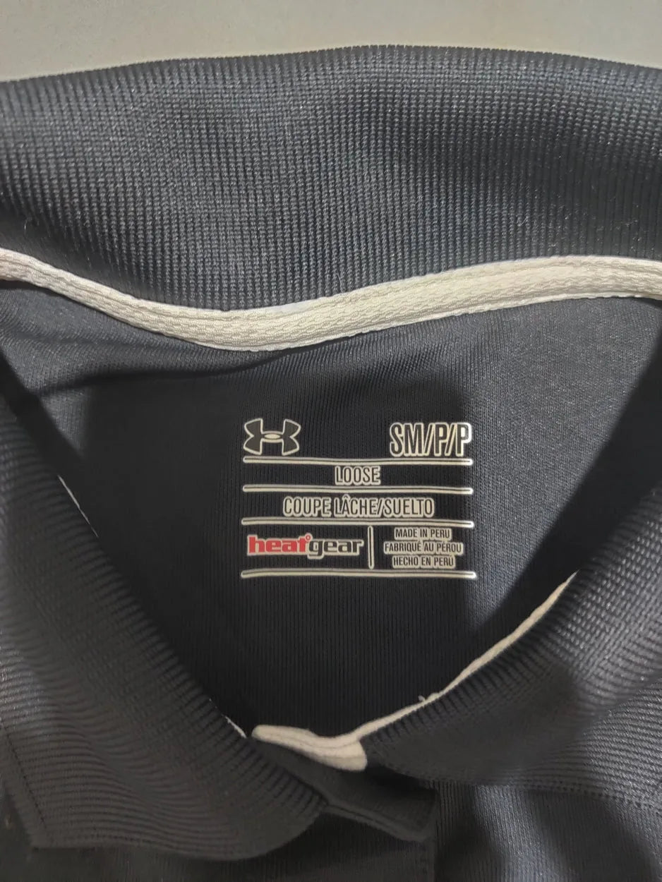 Under Armour Women Sport Black T Shirt S – Preloved Labels (view 3)