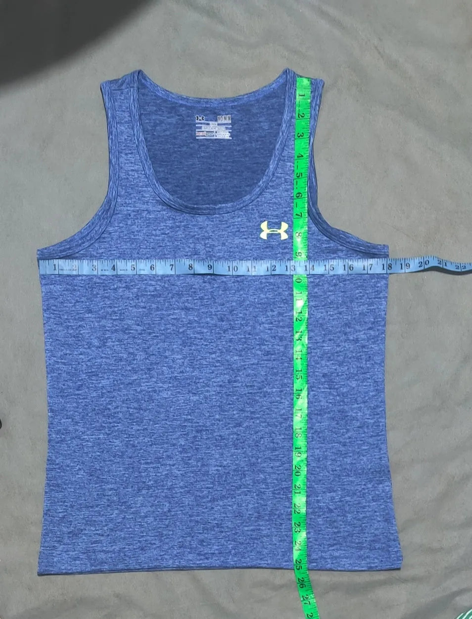 Under Armour Women Sport Blue Vest T Shirt M – Preloved Labels (view 4)