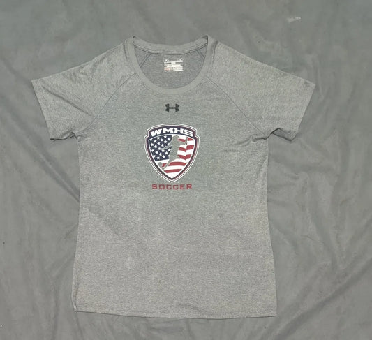 Under Armour Women Sport Gray T Shirt M – Preloved Labels (view 2)