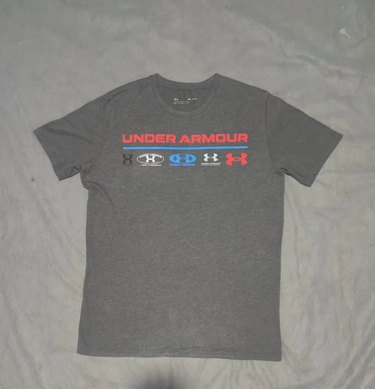 Under Armour Women Sport Gray T Shirt S – Preloved Labels (view 2)