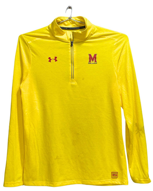 Under Armour Yellow Sport For Women T Shirt Medium - Preloved Labels