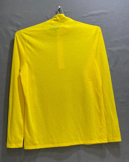 Under Armour Yellow Sport For Women T Shirt Medium - Preloved Labels