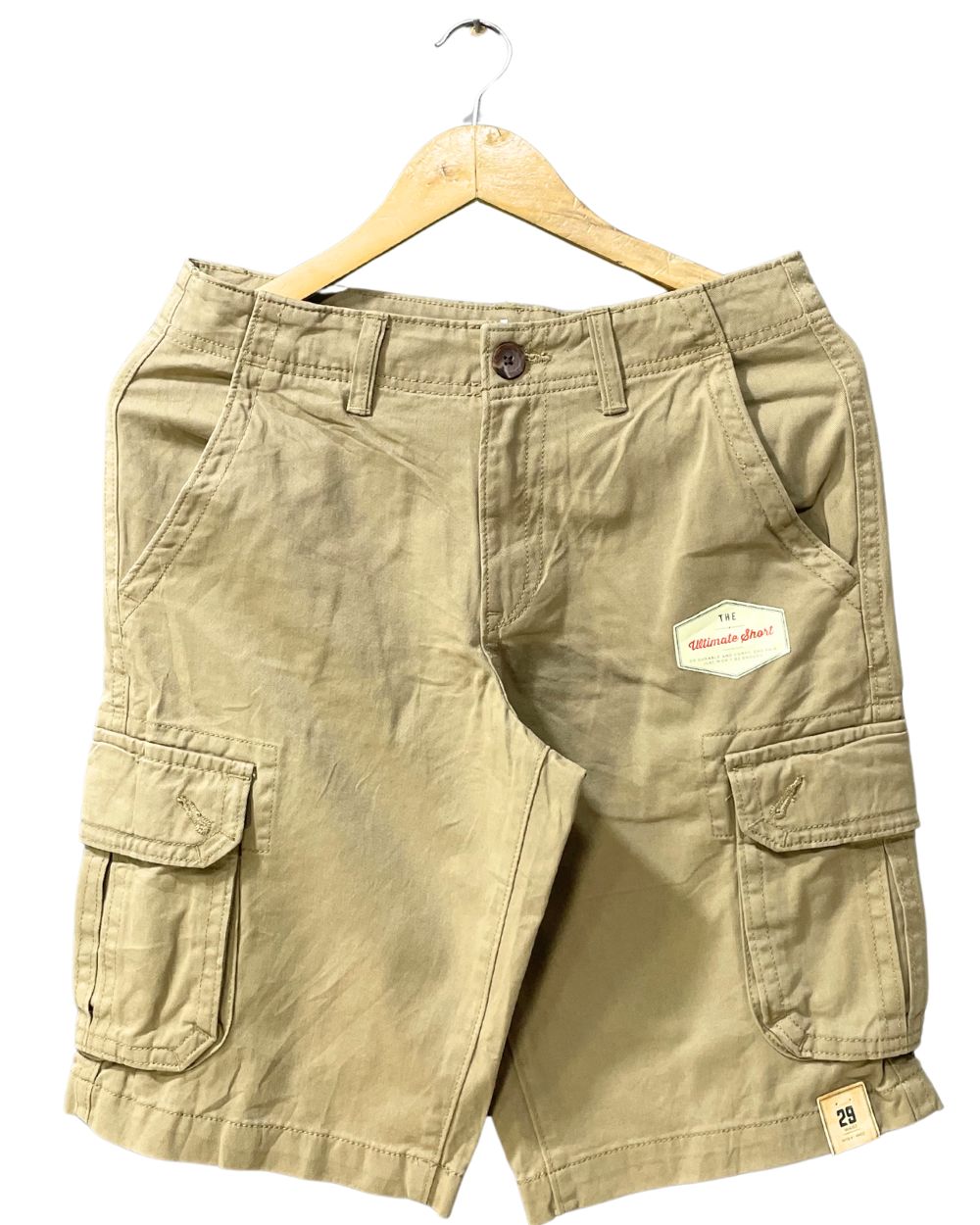 Urban Khaki Cotton Short For Men S - Preloved Labels