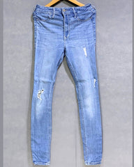 Hollister Branded Original Denim Jeans For Women Pant