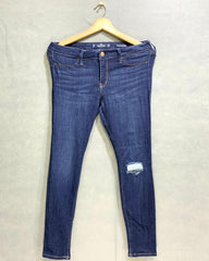 Hollister Branded Original Denim Jeans For Women Pant