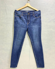Hollister Branded Original Denim Jeans For Women Pant
