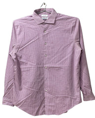Calvin Klein Purple Cotton Shirt For Men L