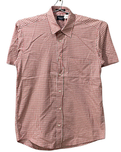 Haggar Orange Cotton Shirt For Men S