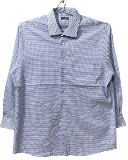 Van Heusen Blue Cotton Shirt For Men X Large