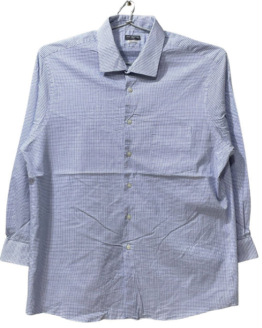 Van Heusen Blue Cotton Shirt For Men X Large