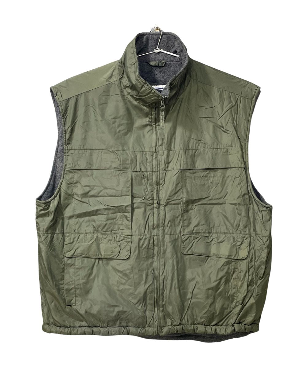 Old Navy Green  Polyester Fleece Jacket For Men X Large