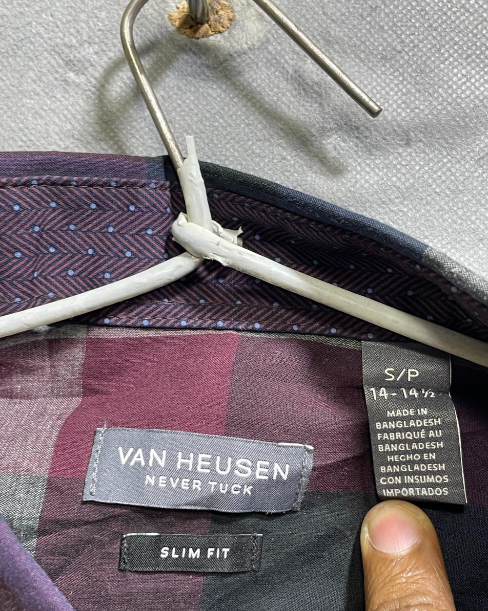 Van Heusen Multi Shirt For Men S - Preloved Labels