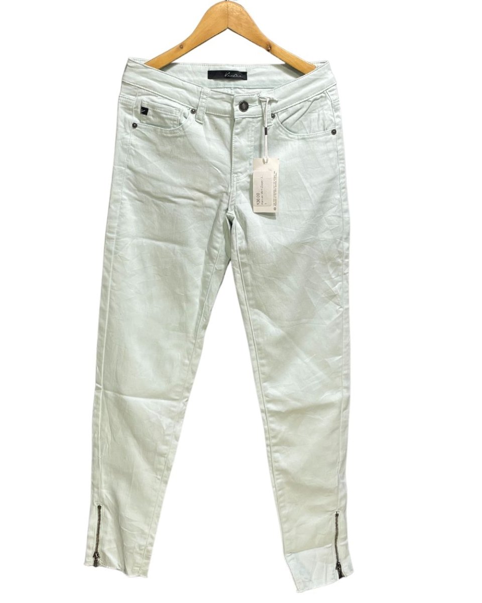 Vancon Lite Green Cotton Jeans For Girl Pant 18 Years - Preloved Labels