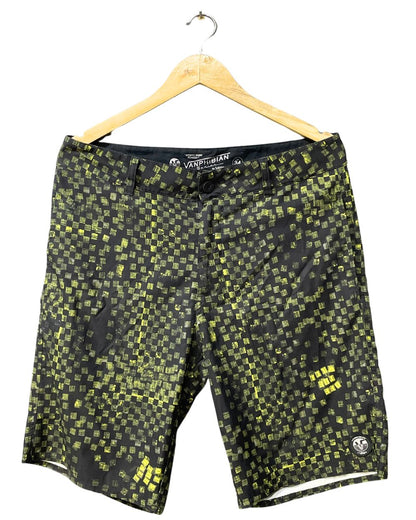 Vanphibian Black Polyester Short For Men M - Preloved Labels