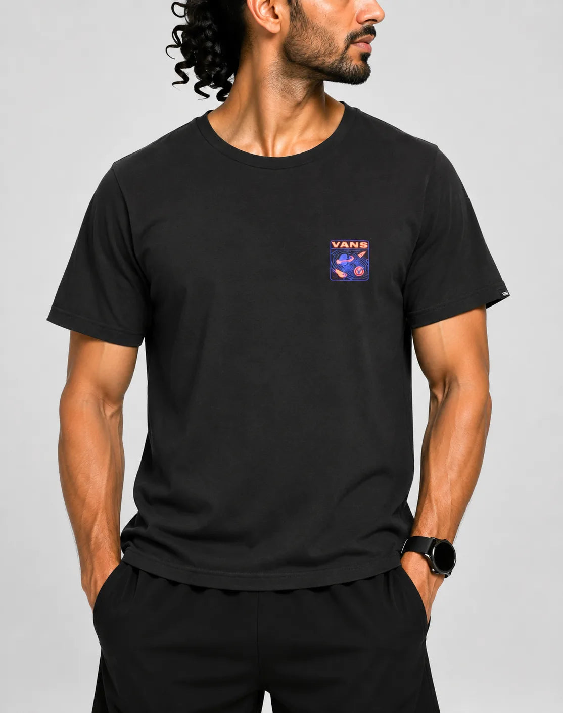 Vans Men Cotton Black T Shirt M – Preloved Labels