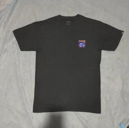 Vans Men Cotton Black T Shirt M – Preloved Labels (view 2)