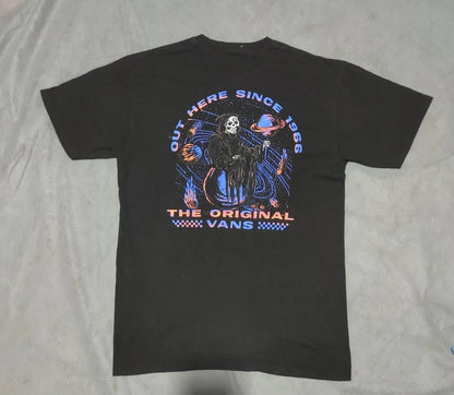 Vans Men Cotton Black T Shirt M – Preloved Labels (view 4)